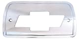 All Sales 94006P Polished Billet Aluminum Third Brake Light Cover - Chevy Bowtie Logo