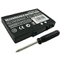 greymobiles 1600mAh Replacement Spare Battery & Screwdriver For Nintendo DS Lite