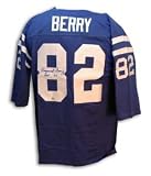 Raymond Berry Signed Baltimore Colts Throwback Blue Jersey - HOF 1973