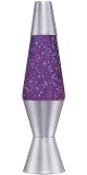 Lava Lite 10" Glitter Lamp - Purple Liquid/Silver Glitter