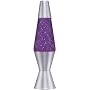Lava Lite 10" Glitter Lamp - Purple Liquid/Silver Glitter