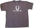 STARTING LINE - Horseshoe - Brown t-shirt - Size Youth Medium (10-12)