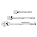 GearWrench 81206 3 Piece Full Polish Ratchet Set (Tools & Home Improvement)