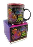 Laurel Burch Mug-Dogs And Doggies