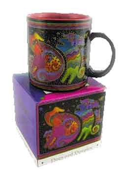 Laurel Burch Mug-Dogs And Doggies