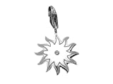 Thomas Sabo Charm Anhänger Silber DC0016 Sonne mit Diamant