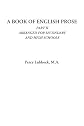 A Book of English Prose, Part II: Arranged for Secondary and High Schools