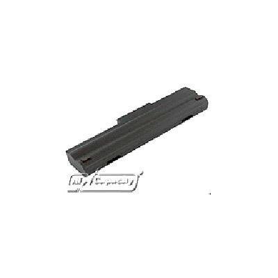 Rectangular battery grooved back and five slit-type contacts on side.