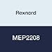 Rexnord MEP2208 Spherical Roller Pillow Block Bearing, 2-Bolt Pillow Block, Setscrew Locking Collar, Non-Expansion Type, Heavy Contact Seals, Cast Iron, 2-1/2" Shaft, 2-3/4" Base To Center, 7-27/32" Bolt Centers