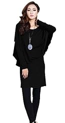 Plus Size Long Sleeves 2015 Round Neck Lace  Dress