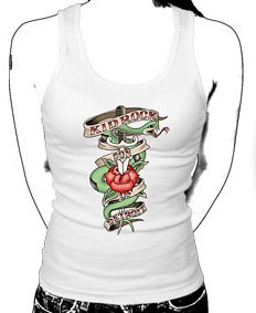Women's Kid Rock - TATTOO TANK - T-shirt - White