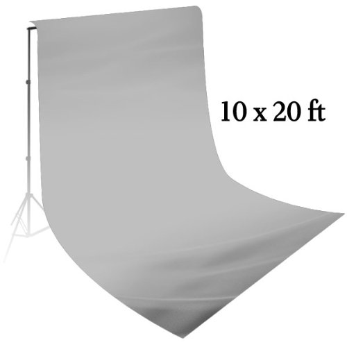 >>>Sale 10 x 20 ft. Photography Muslin Backdrop Background Gray Muslin