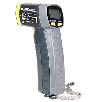 Non-Contact Handheld Infrared Thermometer w/LCD Display - Perfect for Checking Temperature of Engine, Tires, PC & More!