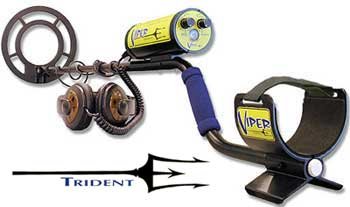 Viper Trident Underwater Metal Detector with 10