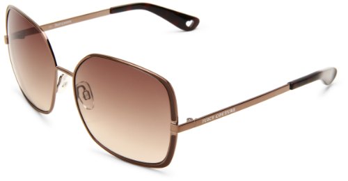 Juicy Couture Women's JU527S Butterfly Sunglasses,Brown Frame/Brown Gradient Lens,One Size Juicy Couture Women's JU527S Butterfly Sunglasses,Brown Frame/Brown Gradient Lens,One Size