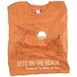 Kapoo Sets On The Beach Tee