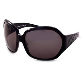 Click here to buy Juicy Couture Poolside S Sunglasses, Shiny Black Frame  Dark Grey Lenses by Juicy Couture.