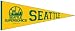 Seattle Supersonics NBA Hardwood Traditions Collection Pennant from Winning Streak Sports