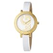 D&G Watch, Women's White Leather Strap DW0523