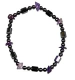 Bracelet - MAGNETIC HEMATITE AMETHYST (PK 10)