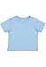 Rabbit Skins Infant 100% Cotton Jersey Short Sleeve Tee (Light Blue, 18 Months)