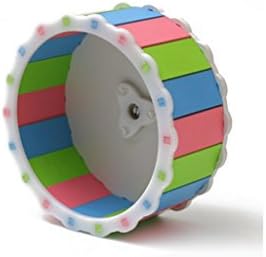 GUOGUOGO Non Slip Stable Circular Edge Ferrets Gerbil, Hedgehogs Animals Toy Pet Exercise Wheel Exercise Running Wheel