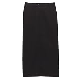 Girls' Uniform Long Skirt - Black