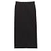 Girls' Uniform Long Skirt - Black