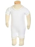 Bebini Ribbed Knit Romper with Piping