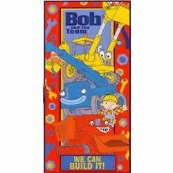 Bob The Builder Velour Towel