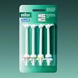 Braun Ersatzdüsen Ed 9 – 4 124665 für Braun Oral-B Mundduschen und Mundcenter