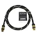 K&ouml;nig HDMI 1.3C CAT2 Kabel, Male/Male, 10m, vergoldet, schwarz