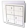 Florene Games - Sudoku - Greeting Cards-12 Greeting Cards with envelopes
