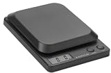 Hanson Electronic Kitchen Scale with Liquid Measurement, 5kg Black