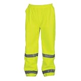 Waterproof Hi-Vis Yellow Pant, Class E