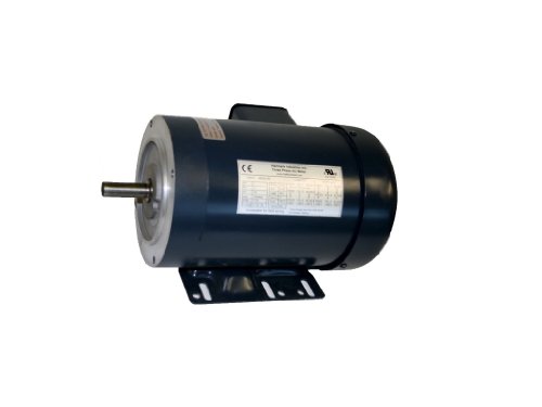 AC MOTOR, 1HP, 1725RPM, 3PH/60HZ, 208-230/460VAC, 56C/TEFC, WITH FOOT, SF 1.15, INSUL F, INVERTER DUTY