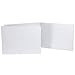 White Portrait Folder: Plain Border for 4" x 6" horizontal prints