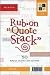 Diecuts with A View Rub-On Quote Stack 4-1/2 Inch by 6-3/4 Inch Sheets 10/Pad, Love