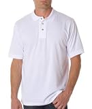 Anvil 4600 Stain Repel & Release Sport Shirt (White, Large)