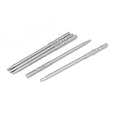 uxcell 磁気スクリュードライバー ビット　 ラウンドシャンク電気 5本入り 5mmx100mmxH2.5