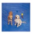 Precision Pet Pro Handler Indoor/Outdoor Exercise Pen, 42"H, Silver