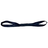 2 Black Motorcycle Tie Downs 18 Soft Harley Straps by Global Parts