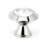 Buy Alno C214-CLR PC - Contemporary I 1 1 4 Inch Art Deco Crystal Knob - Clear... by Alno