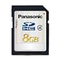 Panasonic RPSDP08GU 0SD-CARD 8GB CLASS-4