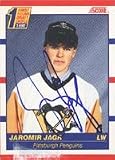 Jeff Daniels, Pittsburgh Penguins, 1993 Upper Deck Autographed Card