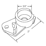 Plastic Stanley Torque Bar Bearing 2 Tall - Pair