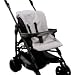 Inglesina Zippy Stroller Summer Cover Accessory, Light Grey