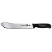 Victorinox Cutlery 10-Inch Straight Butcher Knife, Granton Edge, Black Fibrox Handle
