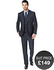 Autograph 2 Button Jacket with Wool