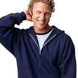 Jerzees 9 oz. 50/50 full zip nublend hooded sweatshirt